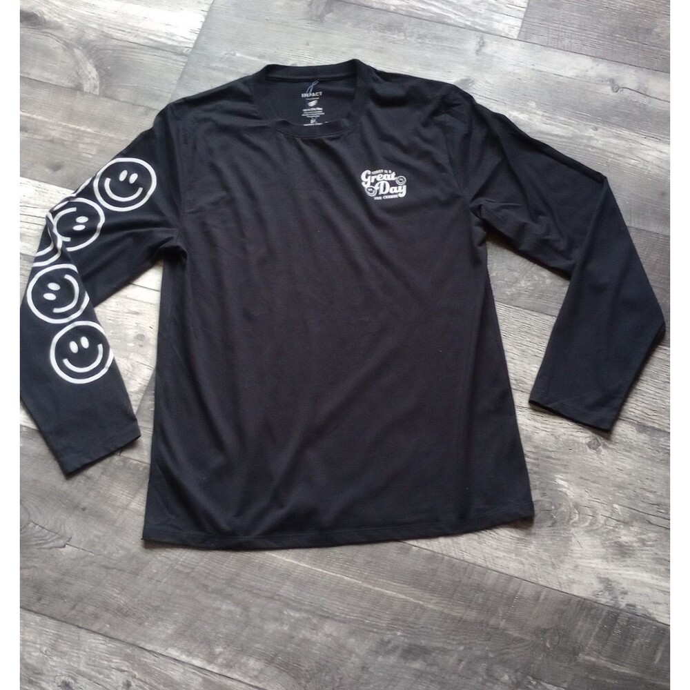 Impact Collection Men's M Black Long Sleeve T-Shirt , NWT